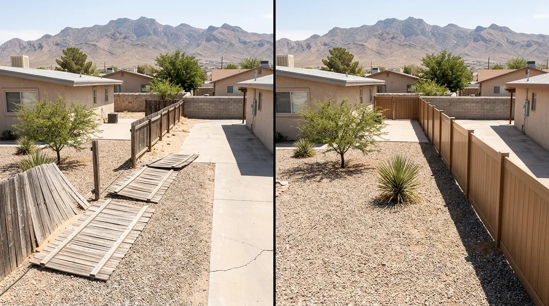 Result fence in El Paso - El Paso Fence Company