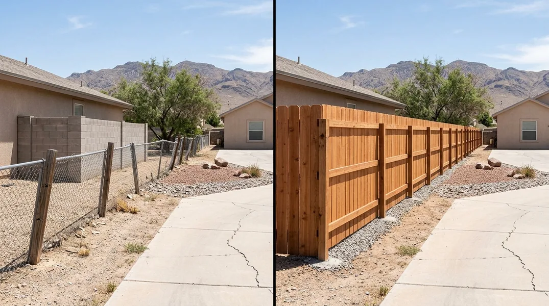 Result fence in El Paso - El Paso Fence Company