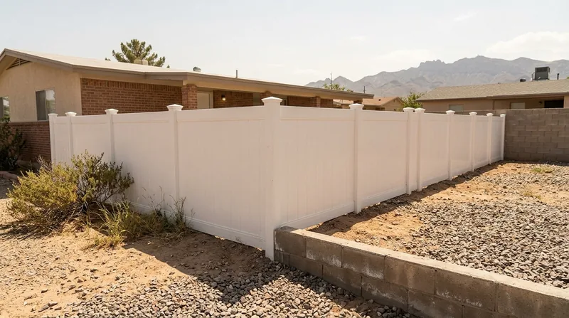 Vinyl & PVC Fence Installation El Paso